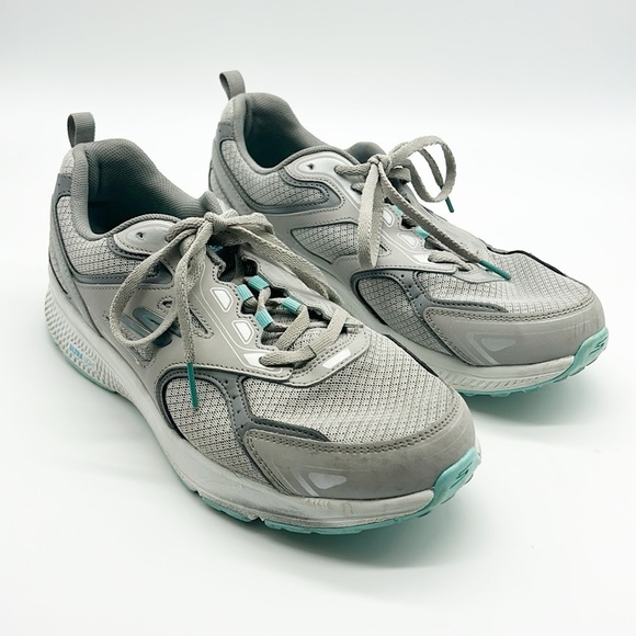 Skechers Go Run Consistent Performance Sneakers Women's 11‎ Gray 128075W - Picture 1 of 10